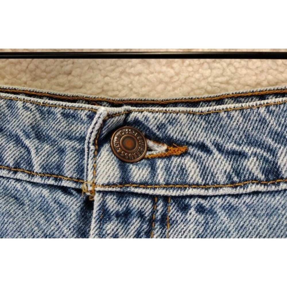 Vintage Levis 9922 MOM Jeans Womens 24 Blue Relax Tapered Fit ORANGE TAB‎ 42x30 - Picture 12 of 16